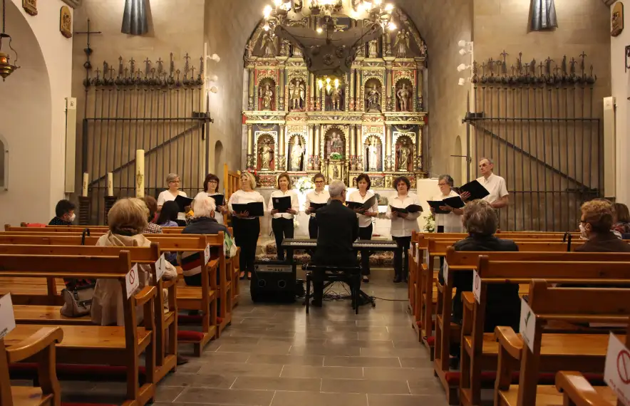Concert de primavera de la Coral Casamanya a l'església parroquial d'Ordino.