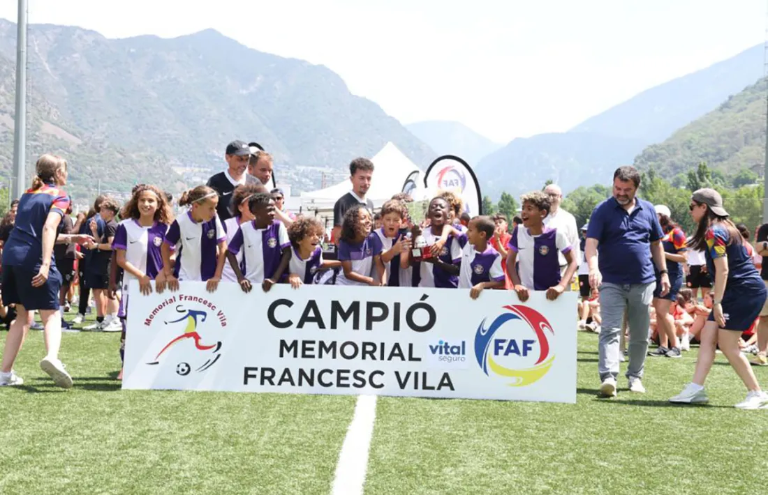 El Toulouse, un equip de França, campió benjamí al Memorial Vila.