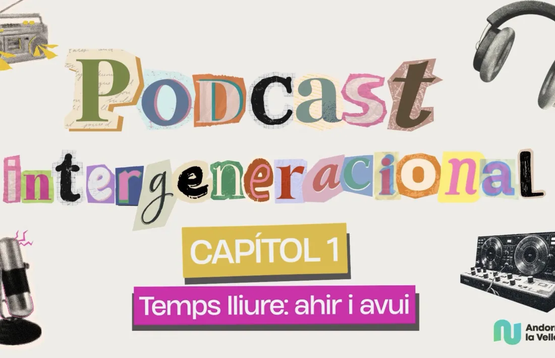 Caràtula del podcast intergeneracional.