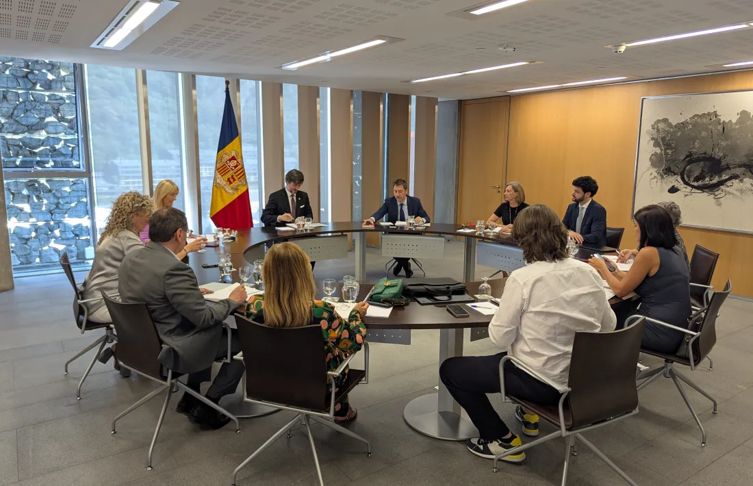 La reunió de la junta de presidents.