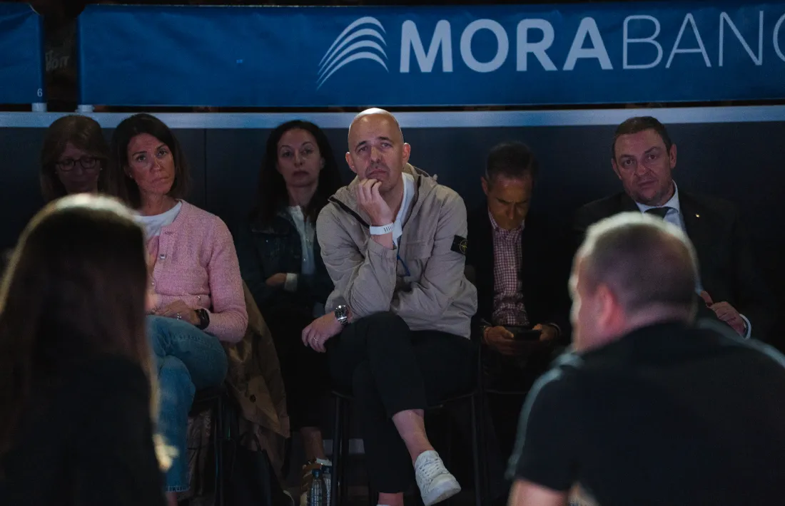 Gorka Aixàs, màxim mandatari del BC MoraBanc, acumula quatre anys amb "molt desgast".
