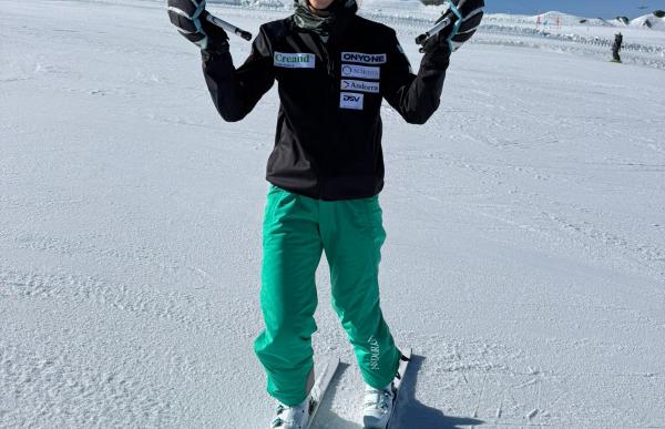 p. 29 Carla Mijares, a Les Deux Alpes foto fae