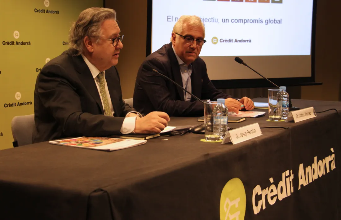  Crèdit Andorrà se suma al Pacte mundial de les Nacions Unides i espera que altres segueixin el seu exemple 