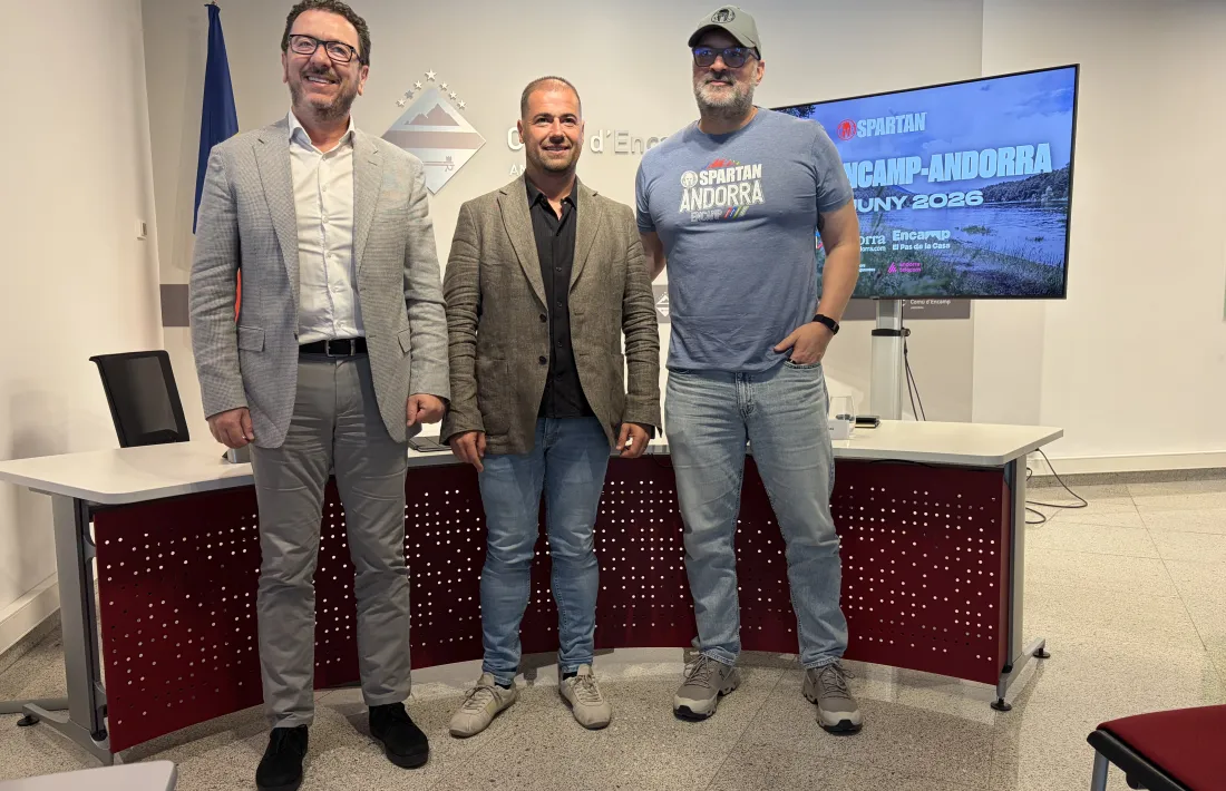 L'Spartan Race va presentar ahir la 10a edició a Encamp.