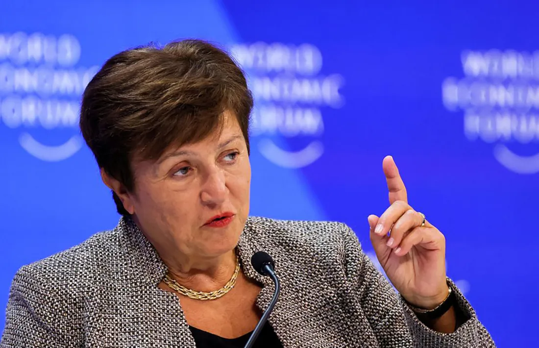 La directora gerent del Fons Monetari Internacional, Kristalina Georgieva.