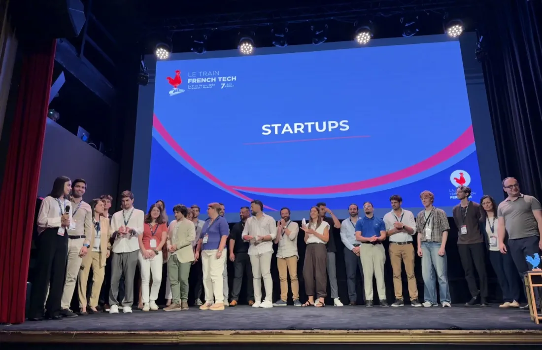 Els participants al Train French Tech 2026