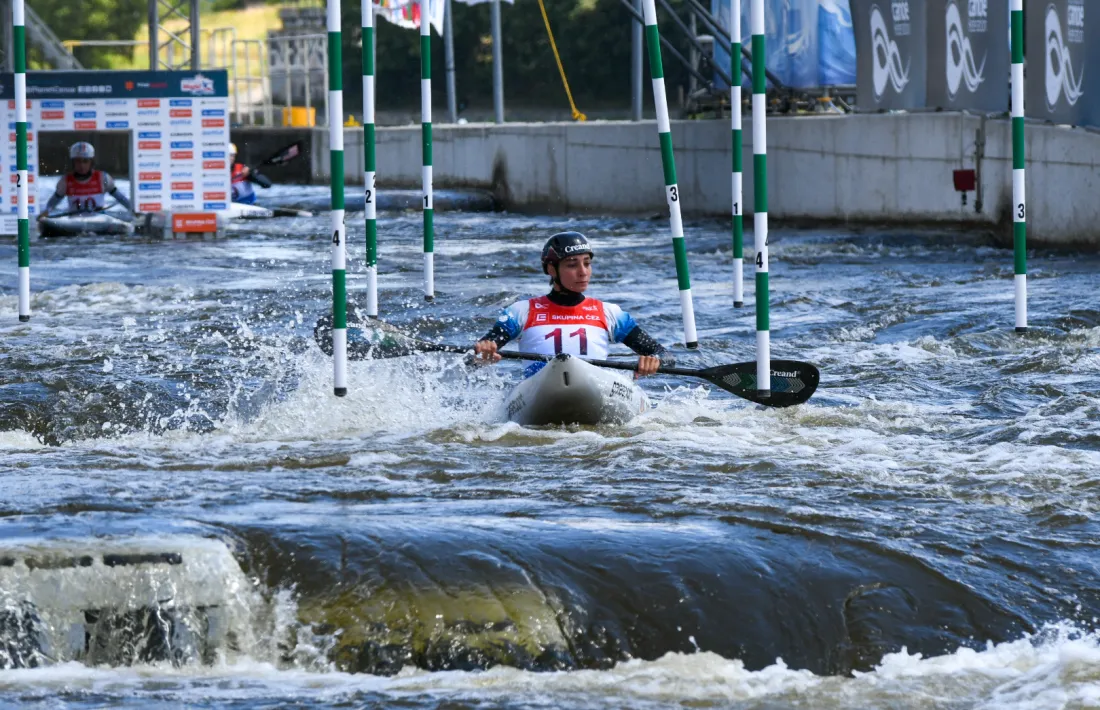 Doria, en una imatge d'arxiu en el canal de Praga l'any passat.
