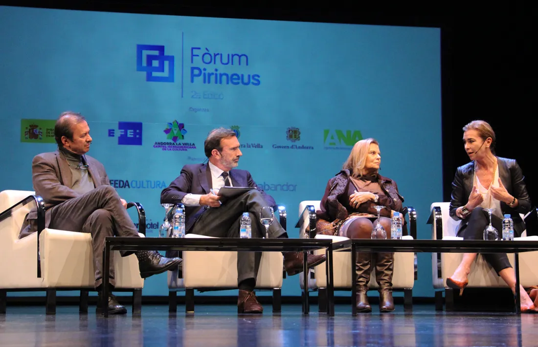 Andorra, Fòrum Pirineus, Carme Riera, Javier Moro, Carmen Posadas, espanyol, llengua espanyola