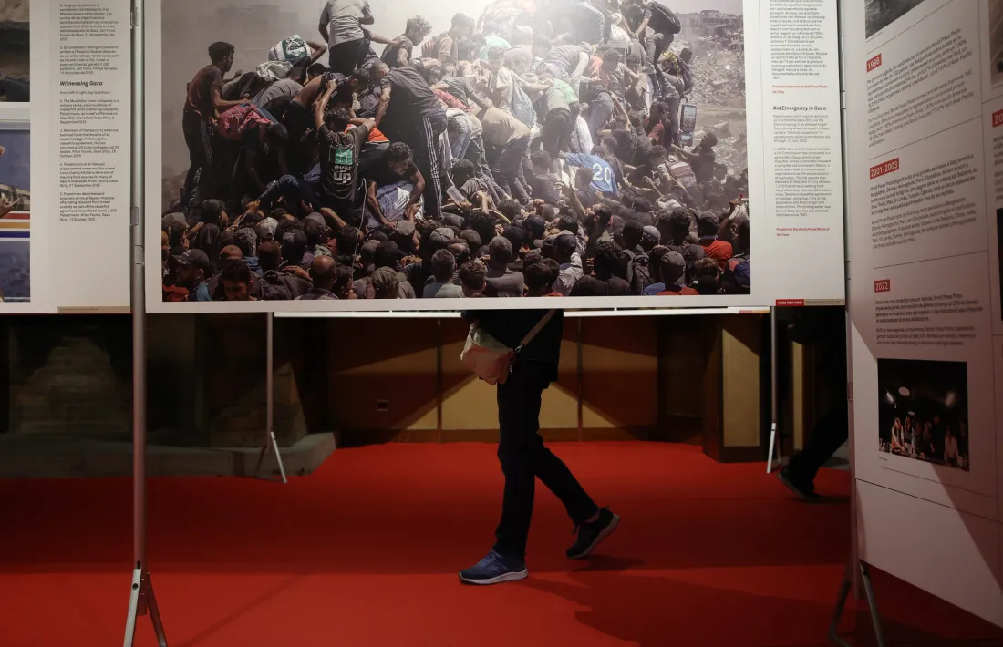 'Aid Emergency in Gaza', primera finalista del World Press Photo 2025.