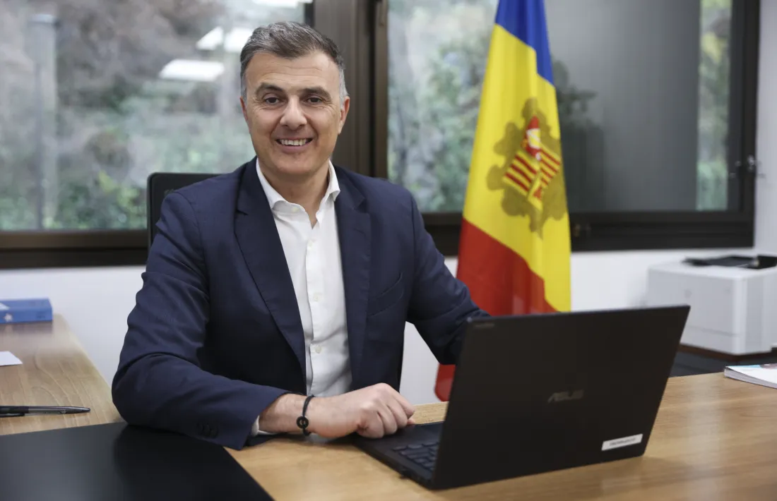 El ministre de Funció Pública, Transformació Digital i Telecomunicacions, Marc Rossell.