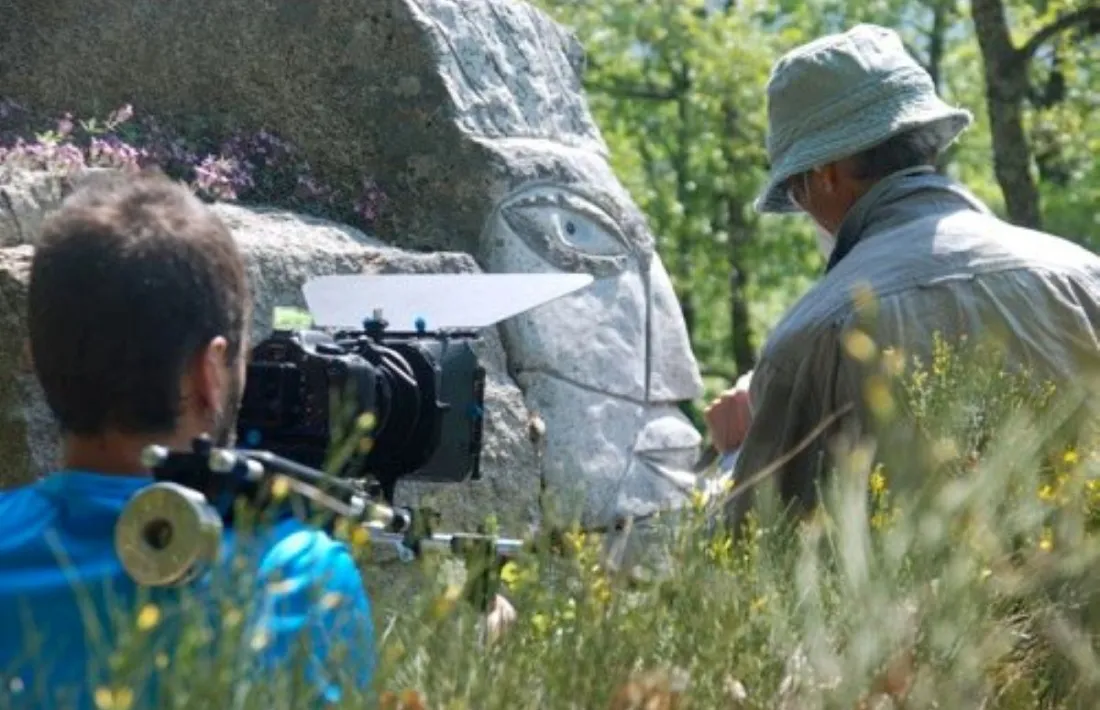 Les creacions de Climent Olm al jardí d'escultures de Rocaviva van protagonitzar un documental. 