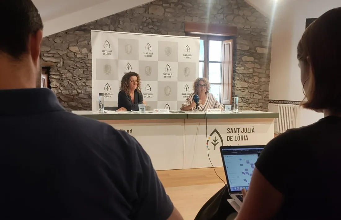 Presentació del programa de la festa major a Sant Julià.