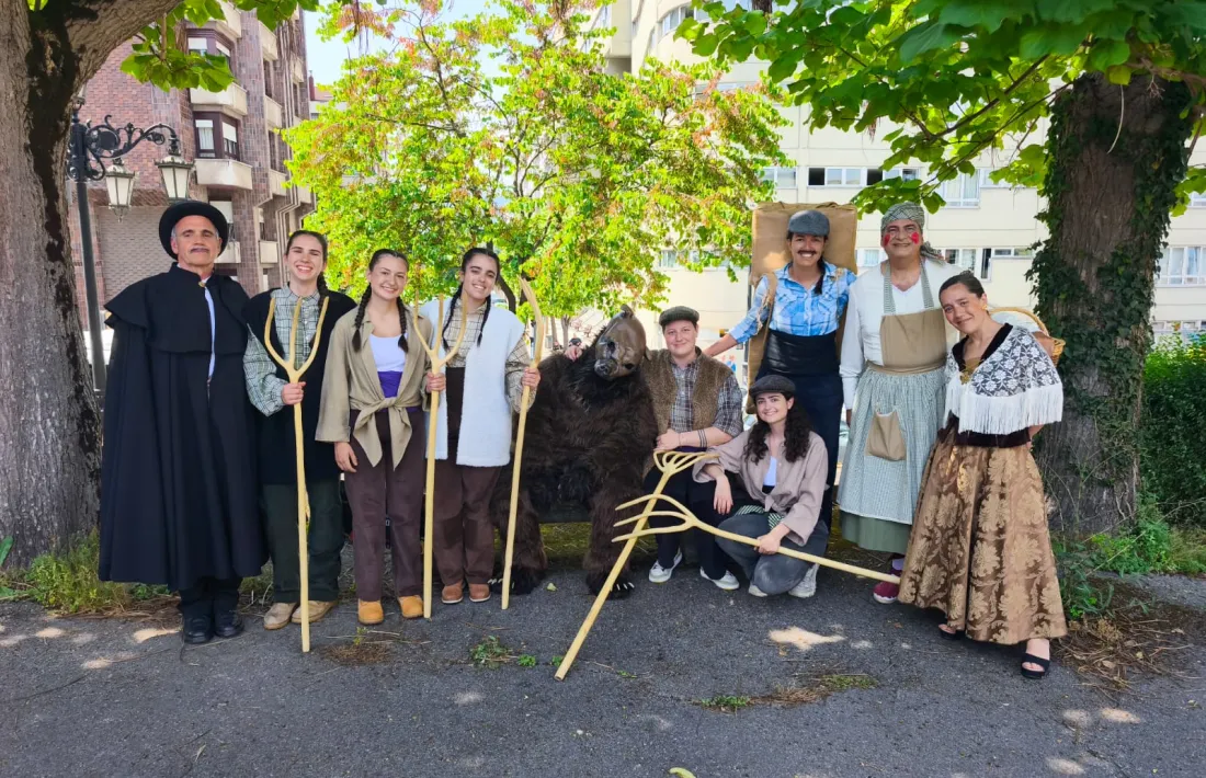 L'Ossa d'Ordino al Festival Internacional de Mascarada Ibèrica.