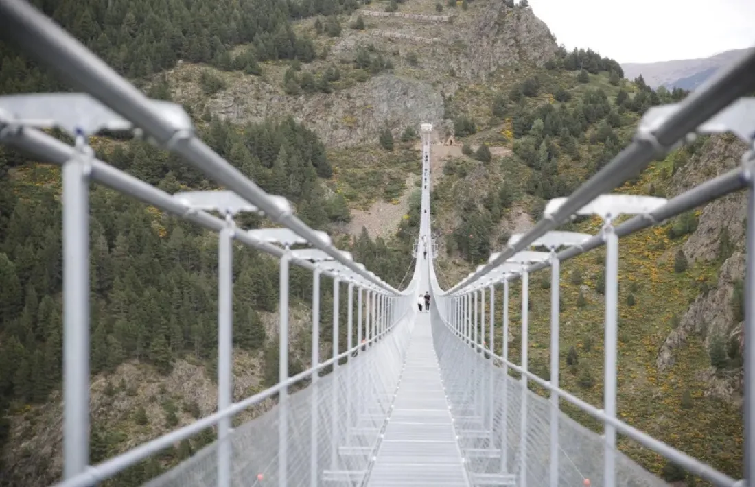 El pont Tibetà de Canillo.