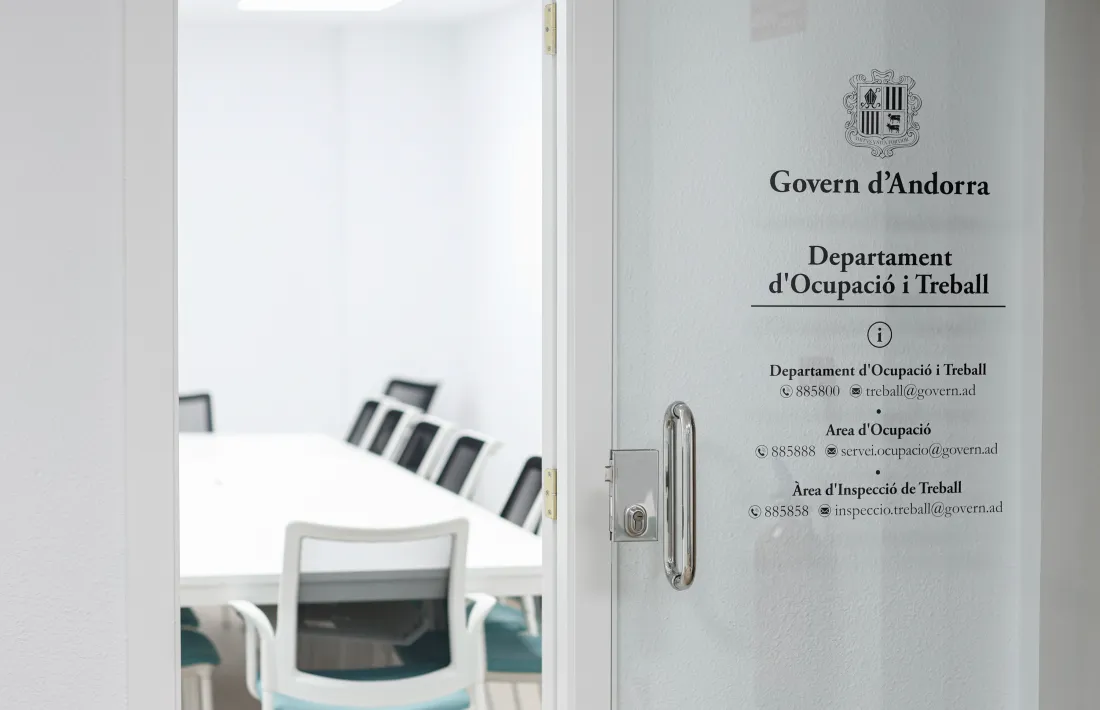Les noves dependències del departament d'Ocupació i Treball.