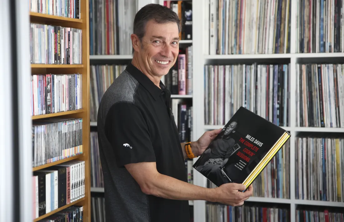 El president d’Amics del Jazz, Marc Pantebre.