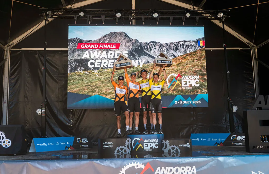 Els vencedors de la cinquena Andorra Epic.