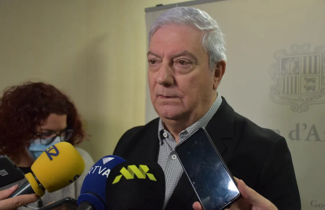 El president de la Confederació Empresarial Andorrana (CEA), Gerard Cadena.