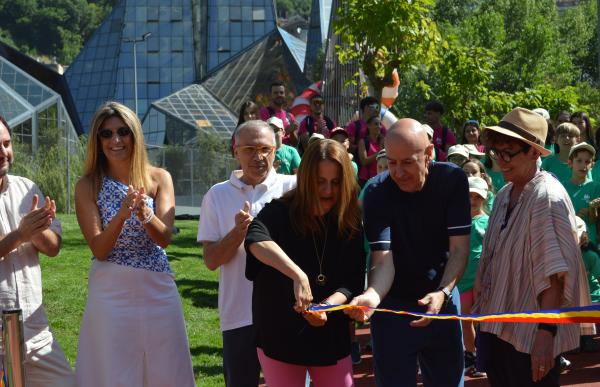 Gili inaugurant zona verda