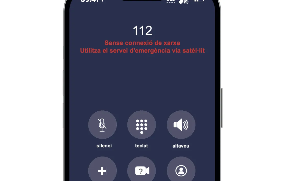 El servei Emergència SOS via satèl·lit d'Apple ja està disponible.