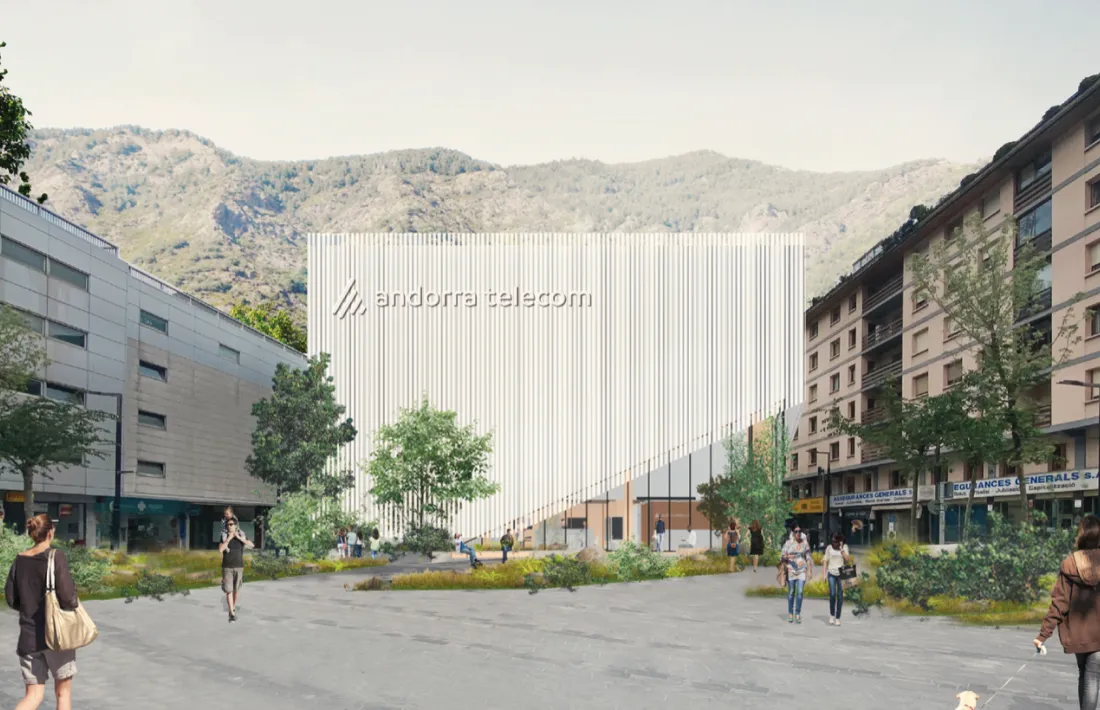 El nou edifici Node d'Andorra Telecom.