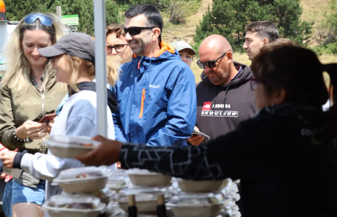 Durant la trobada conjunta ha tingut lloc el dinar de germanor.