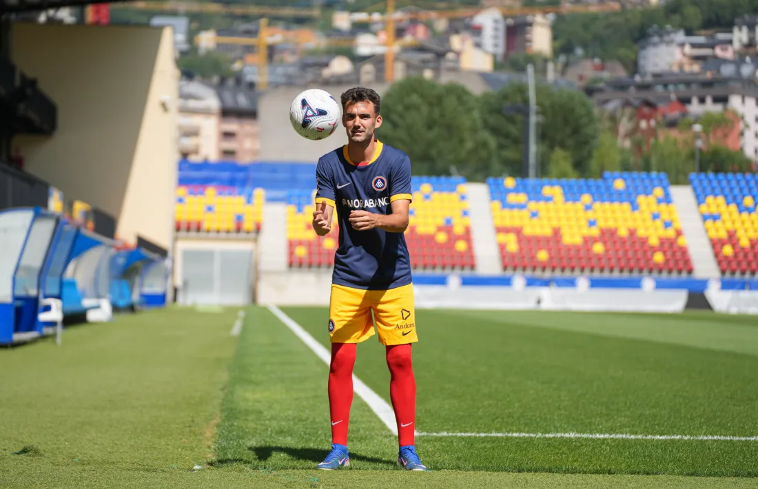 Andoni López, amb l’FCA.