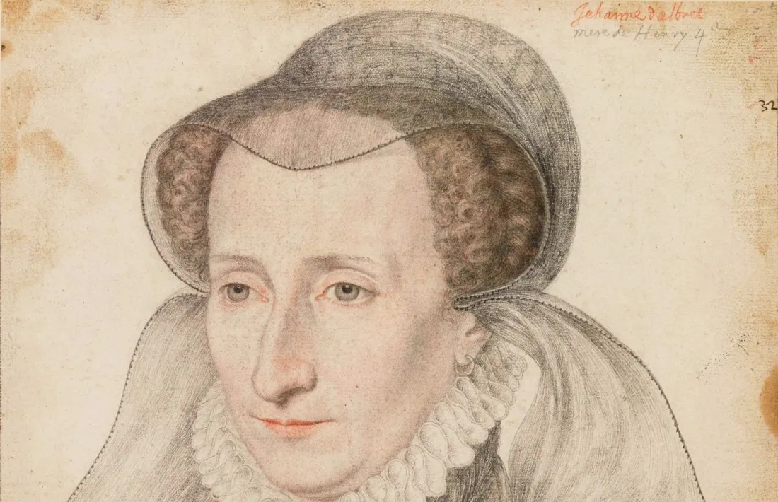 Retrat de Joana III de Navarra, la nostra última coprincesa, el 1570, dos anys abans de morir.