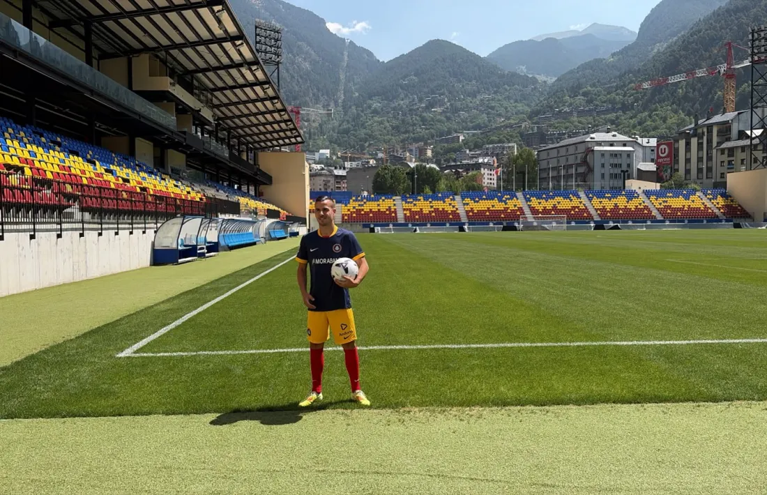 Jordi Cano, amb l’FCA.