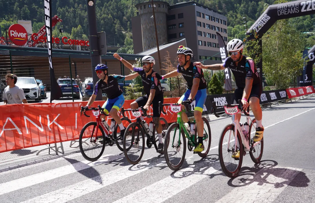 La Purito Andorra, amb més de 2.160 participants.