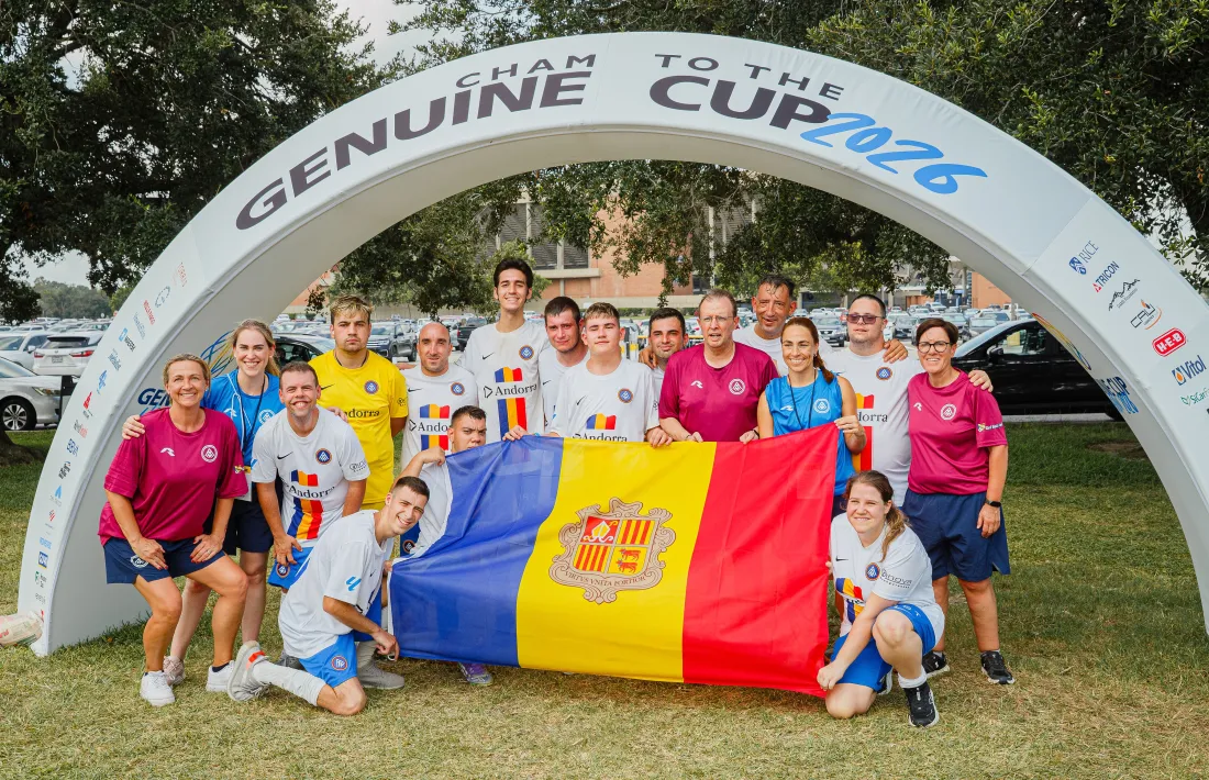 L’FC Andorra Genuine van jugar per primera vegada el Mundial.