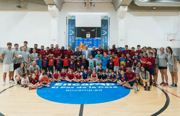 p. 22 barça futbol sala a encamp foto ruben calvo comu encamp