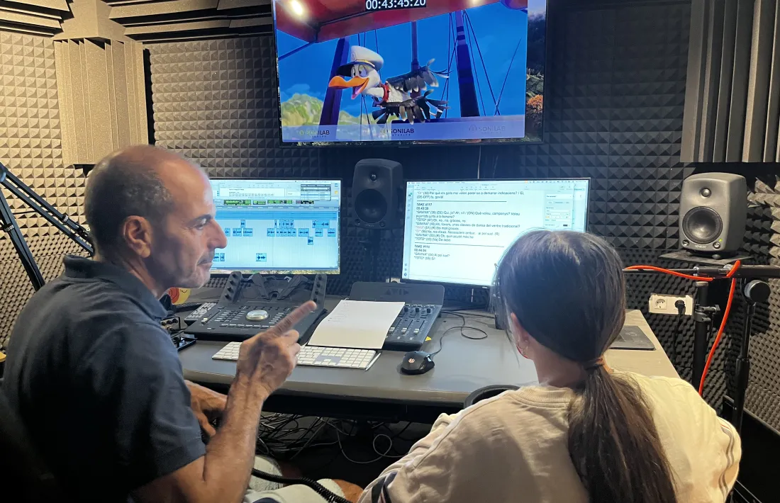 Un taller de doblador que s'ha ofert a la Massana.