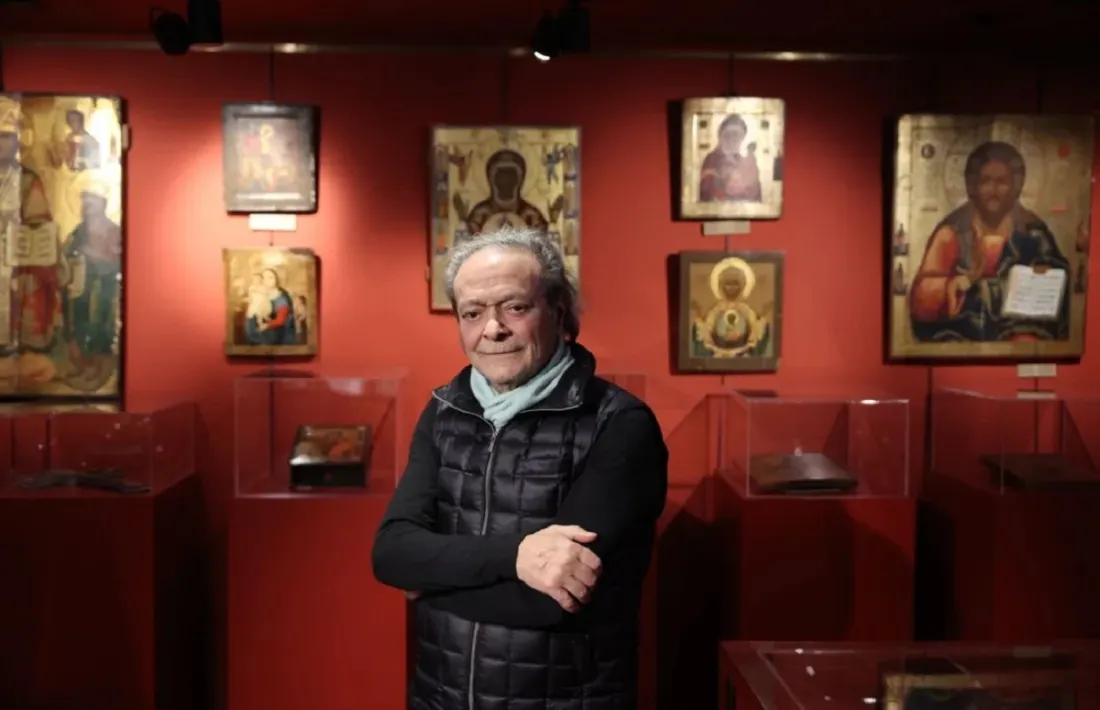 Antoni Zorzano al Museu de la Miniatura en una imatge del 2023. 