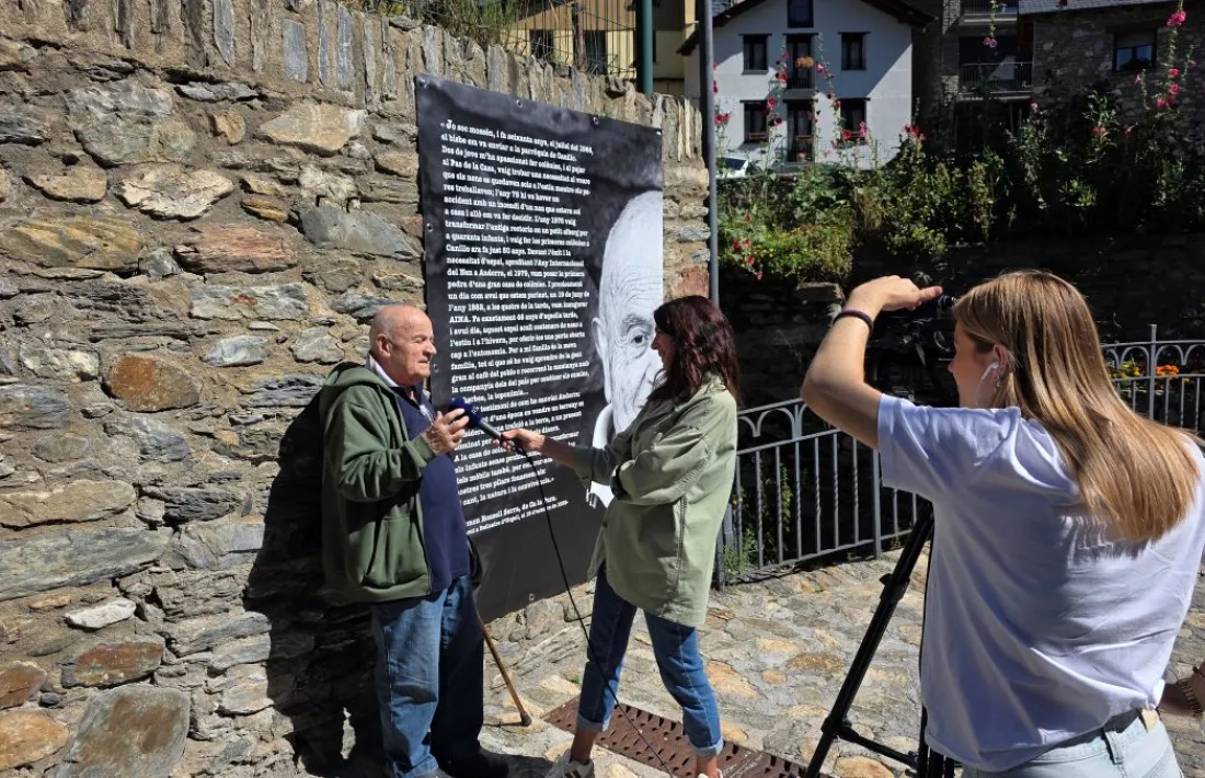 En acció: alguns relats, com el de mossèn Ramon, òbviament donarien per a un llibre sencer. 