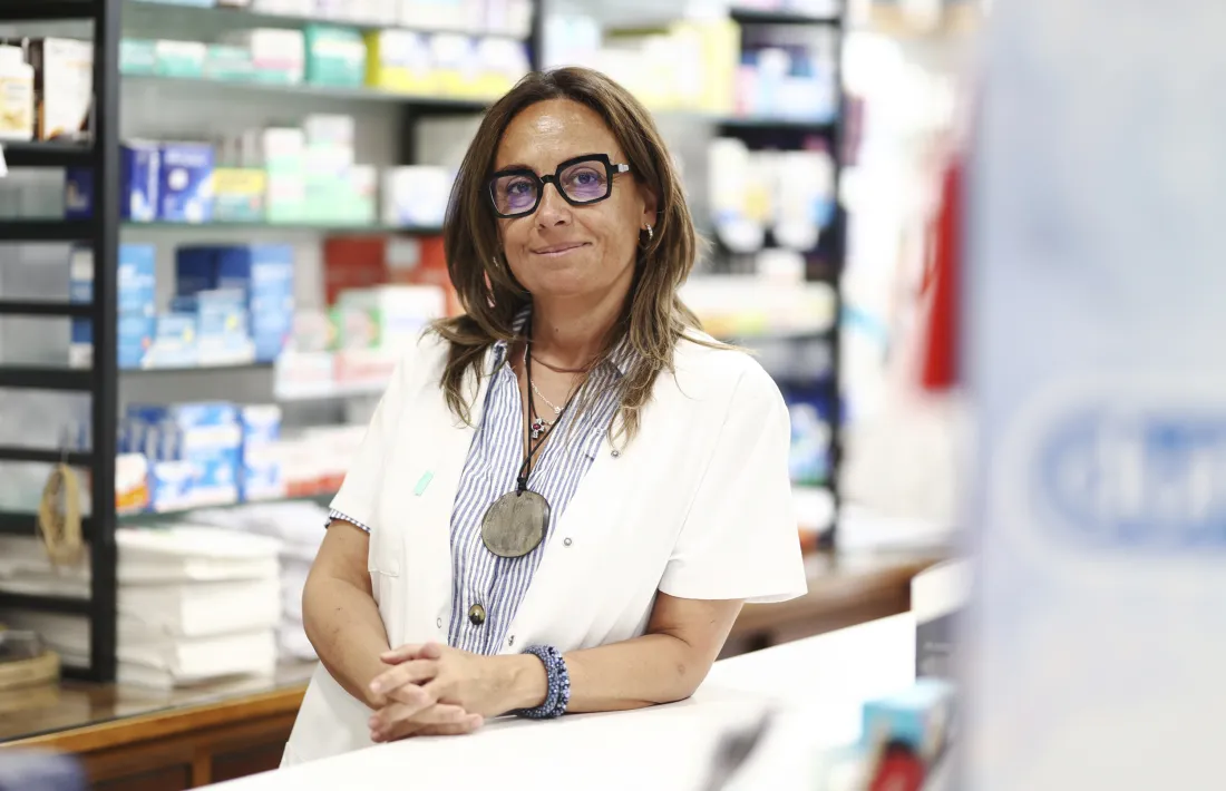 La Maria Júlia, entre medicaments.
