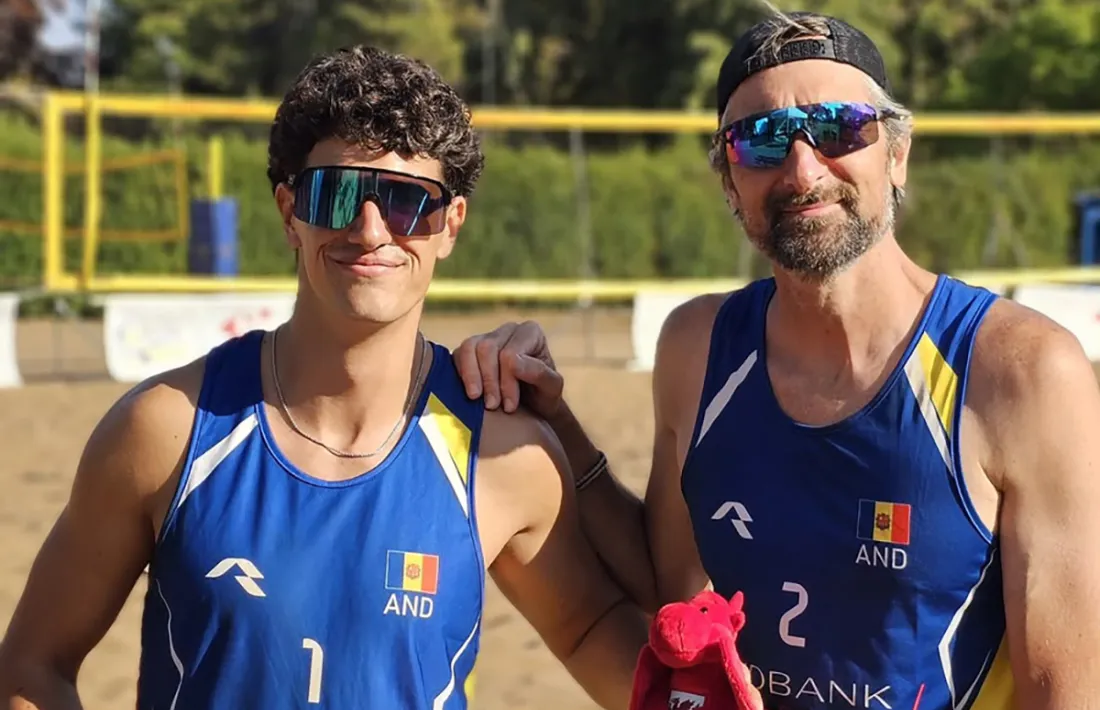 Lluc Macià i Abel Bernal.