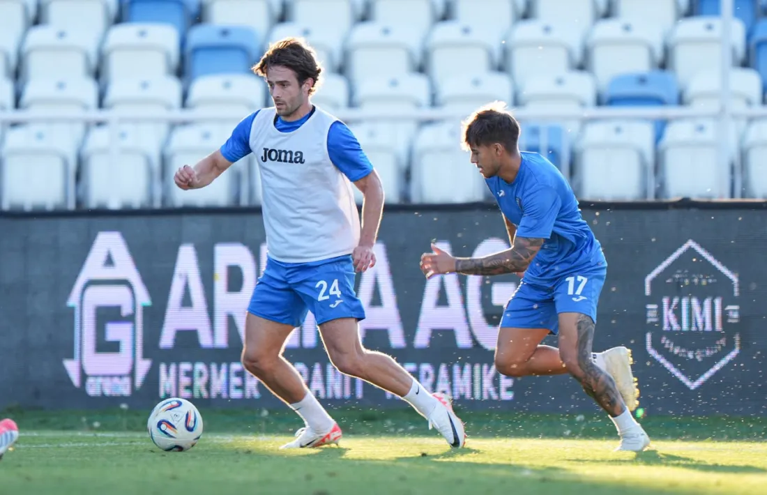 Pochettino, a l’entrenament.