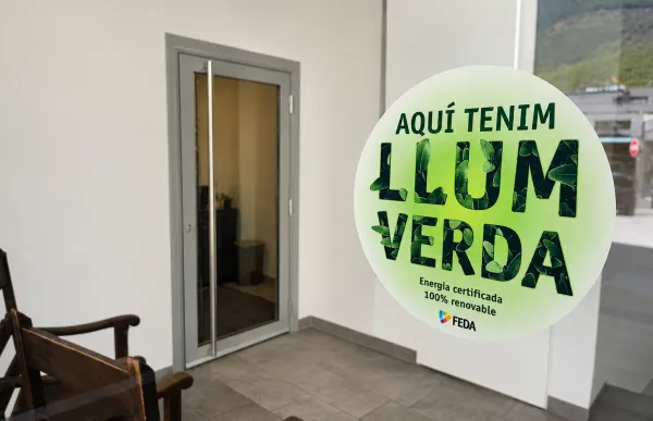 llum verda