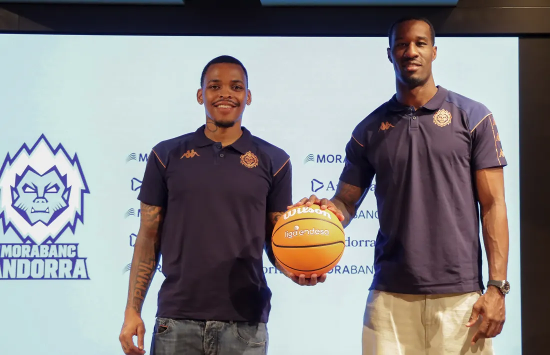 Presentació d’Akinjo i McGriff.