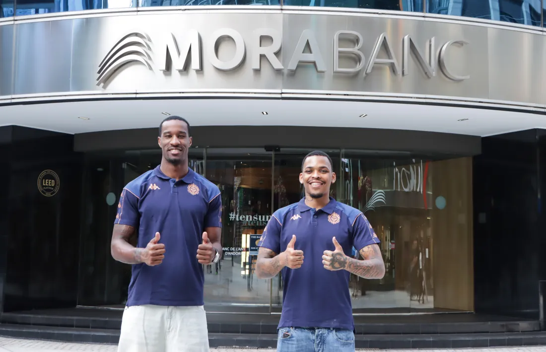Presentació d’Akinjo i McGriff.