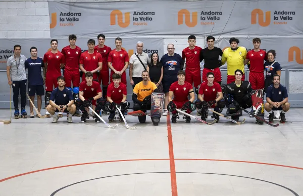 p. 23 igualada hoquei club d'estada foto tony lara comu d'andorra la vella