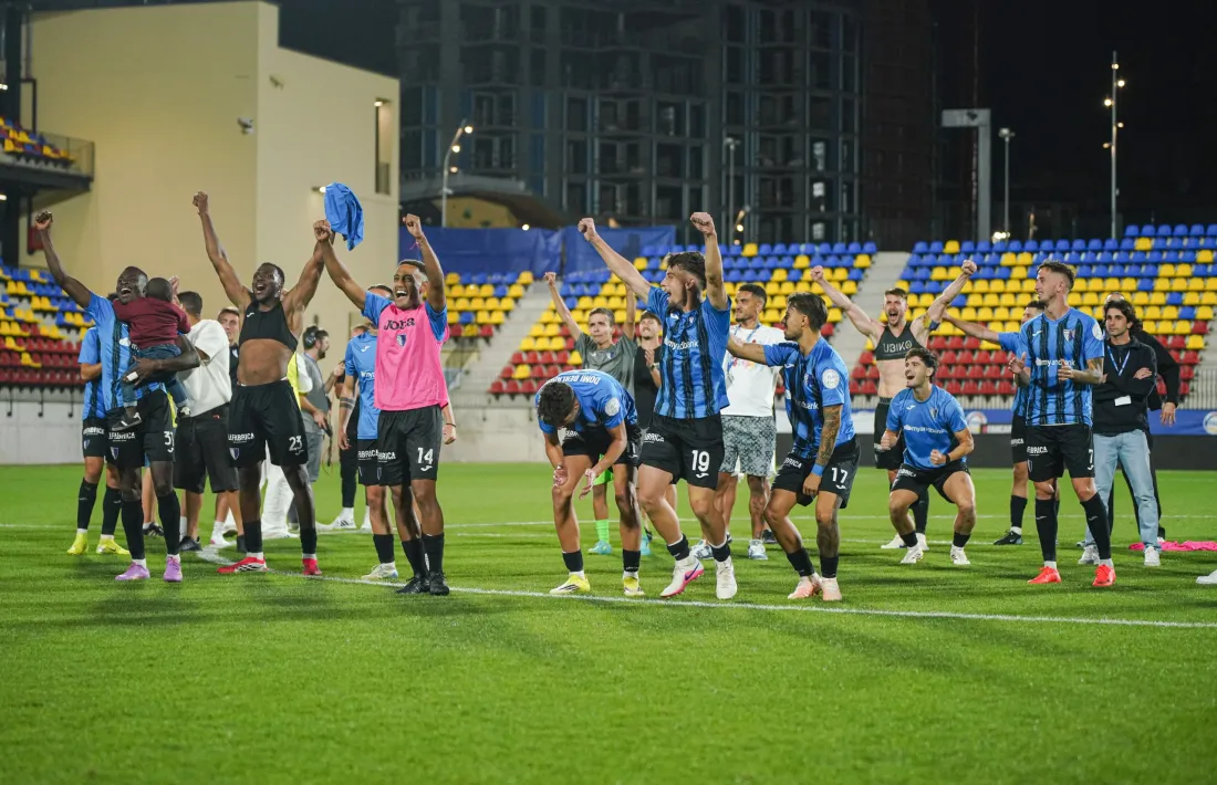 L’Inter celebra una classificació històrica per al futbol andorrà a la fase de grups de la Conference.