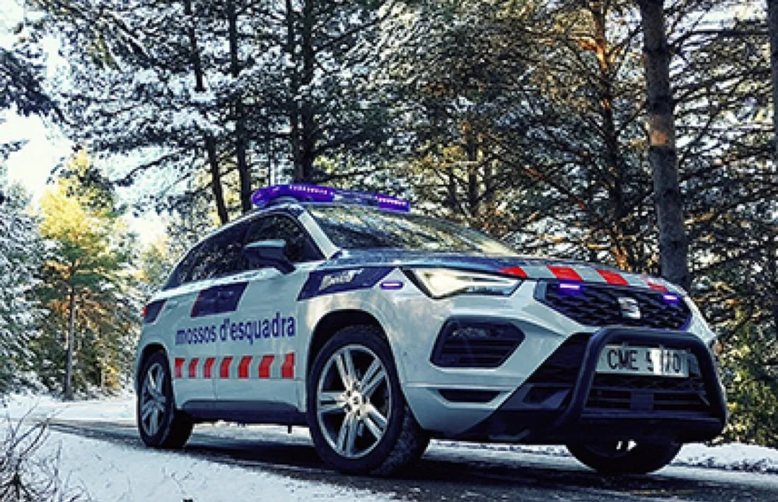 Un vehicle dels Mossos d'Esquadra.