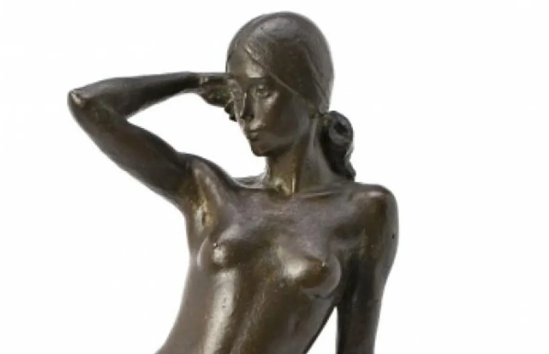 La sala Balclis subhasta ‘Jove nua’, un bronze de Viladomat