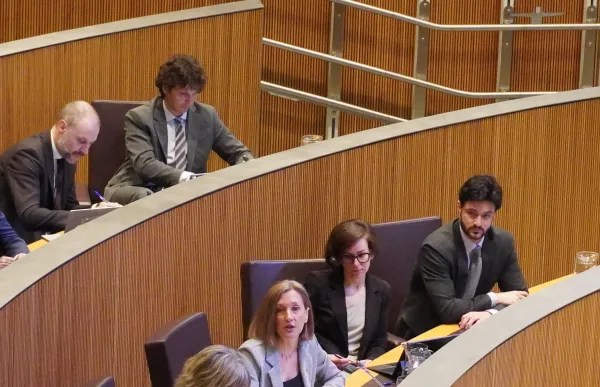 Els consellers generals de Concòrdia en sessió de Consell