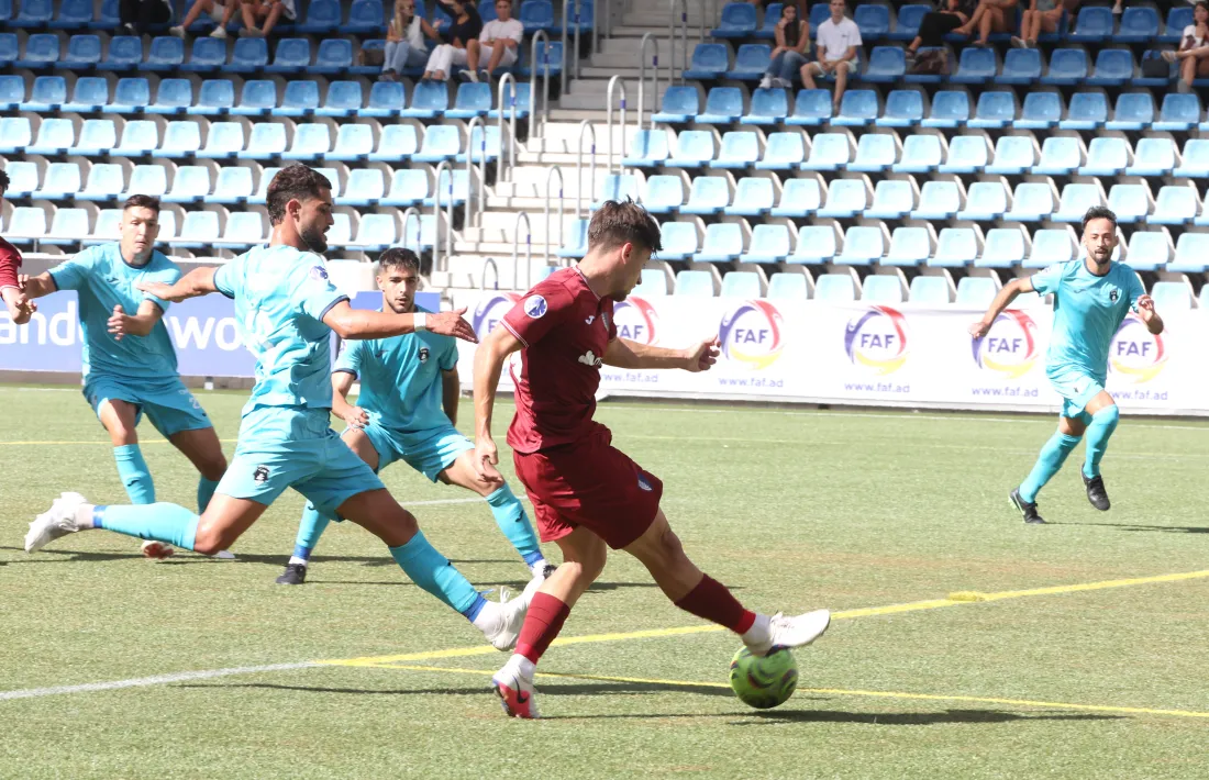 L’Inter Club Escaldes inicia la defensa del títol amb un empat davant el CF Esperança.