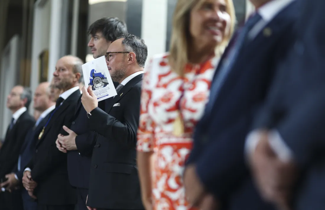 El cap de Govern, Xavier Espot, ventant-se amb el programa de Meritxell.