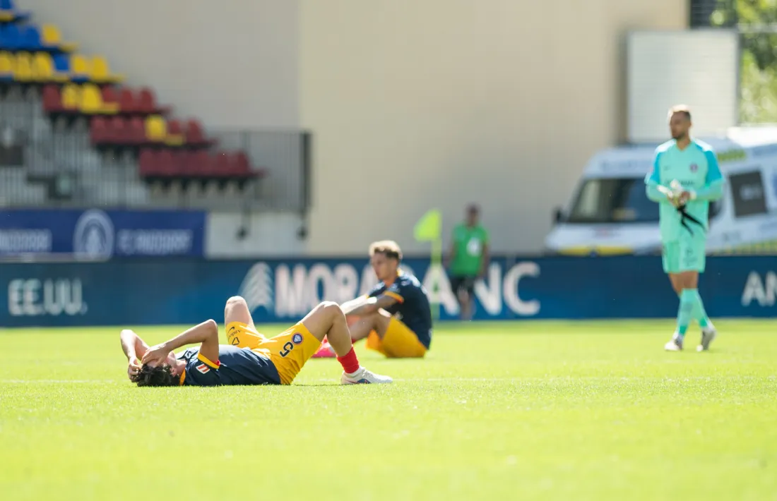 L’inici de l’FC Andorra està sent totalment decebedor amb quatre derrotes consecutives.