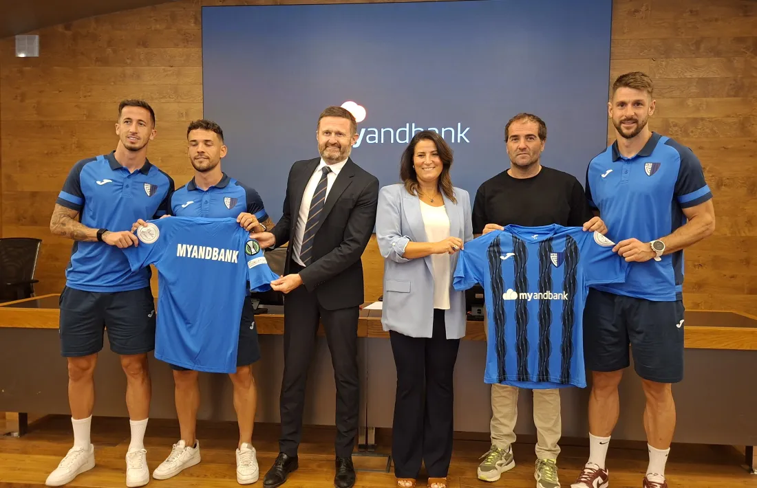 L’acord de patrocini entre Myandbank i l’Inter es va presentar ahir.